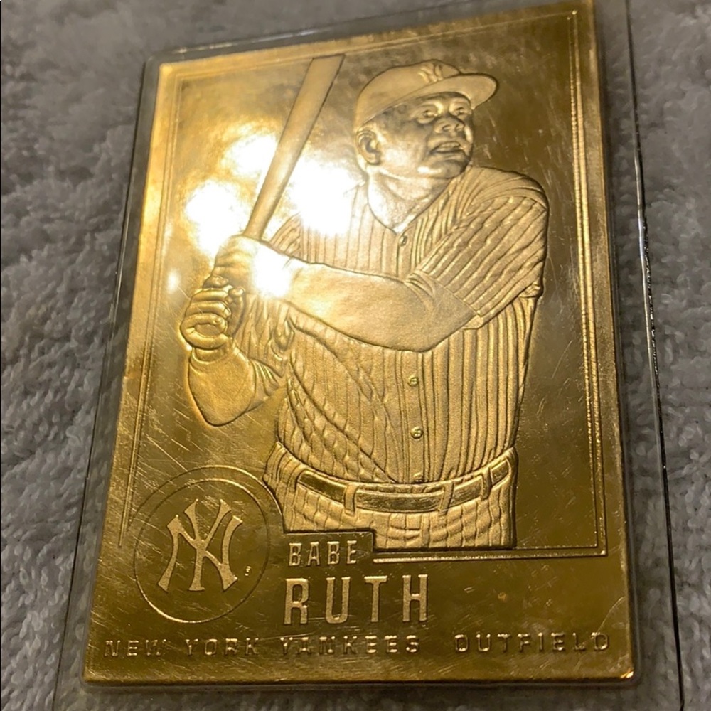 1996 Bath Ruth Baseball Card - Picture 1 of 4